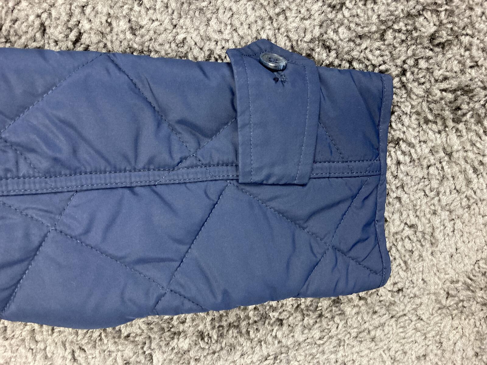 Brooks Brothers Quilted Barn Jacket Womens Navy Blue BradyPLUS Champions Club M