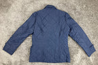 Brooks Brothers Quilted Barn Jacket Womens Navy Blue BradyPLUS Champions Club M