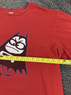 Vintage The Aquabats Lil’ Bat Graphic T-Shirt Red XXL Ska Punk Band Mascot  2XL