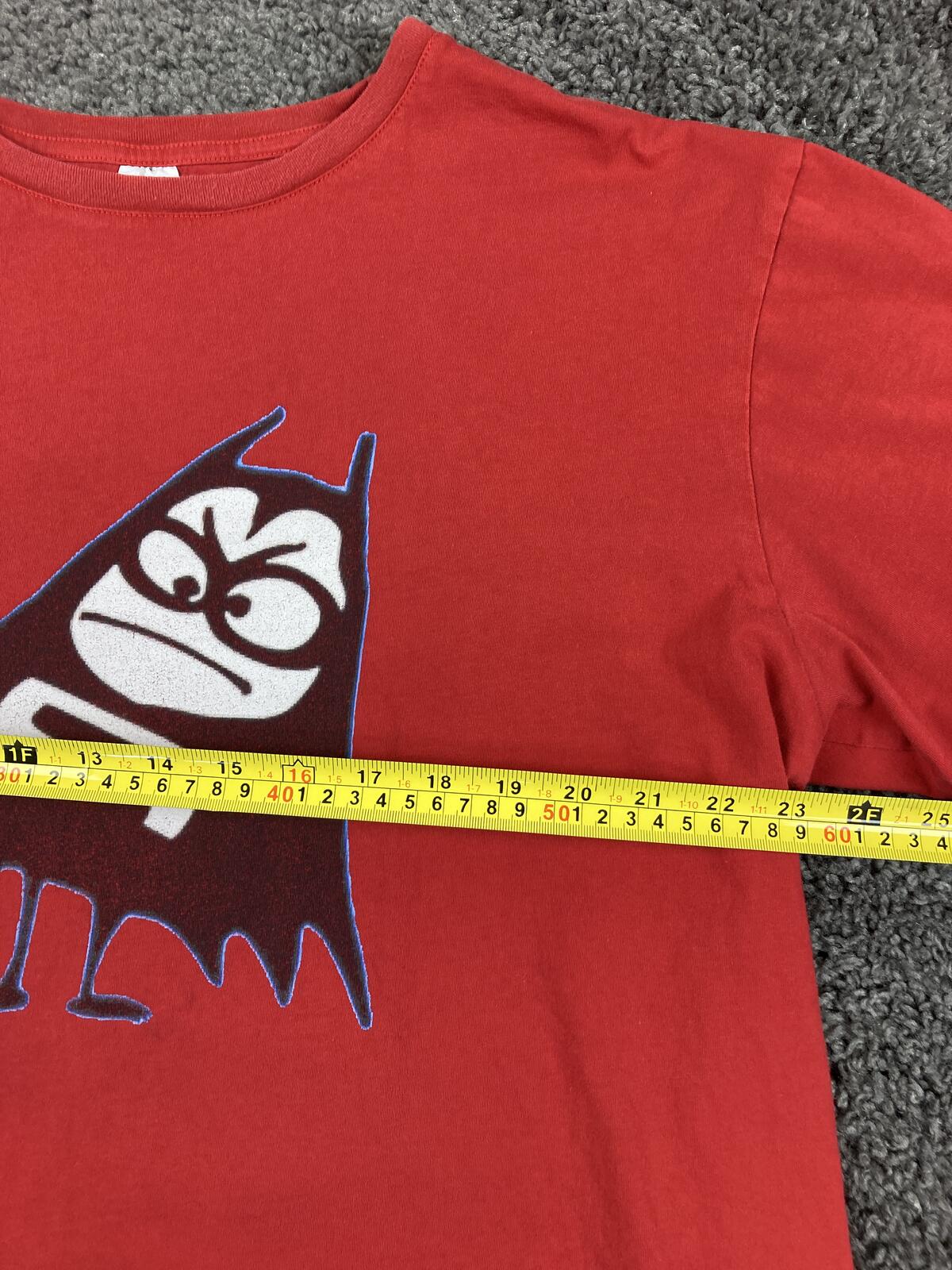 Vintage The Aquabats Lil’ Bat Graphic T-Shirt Red XXL Ska Punk Band Mascot  2XL