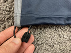 Nike Therma-FIT Training Pants Mens Navy Blue Fleece Sweatpants Open Hem Grey XL
