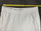 Adidas ZNE Pants Mens White AEROREADY Tapered Joggers Sweatpants Sz XL