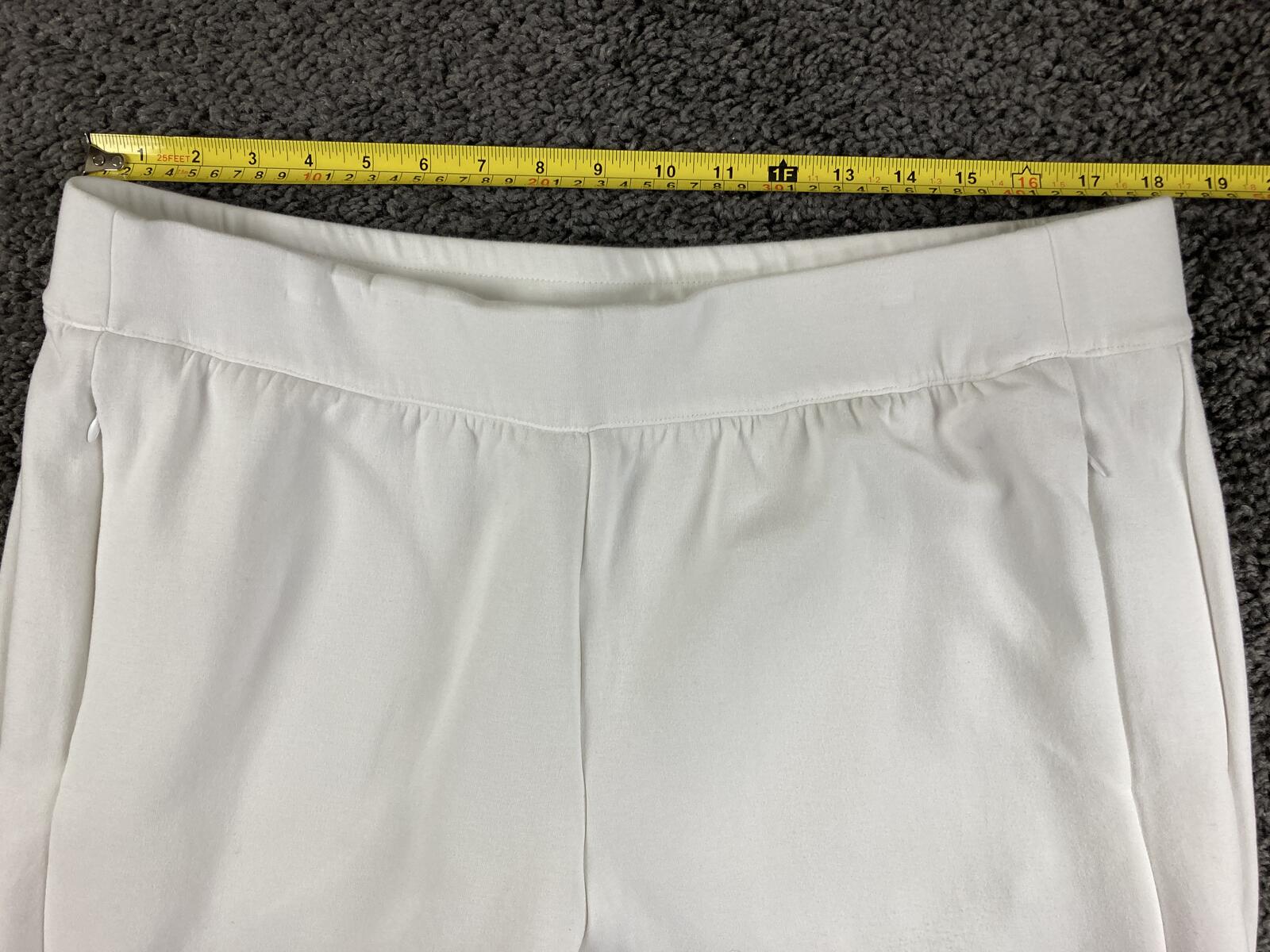 Adidas ZNE Pants Mens White AEROREADY Tapered Joggers Sweatpants Sz XL