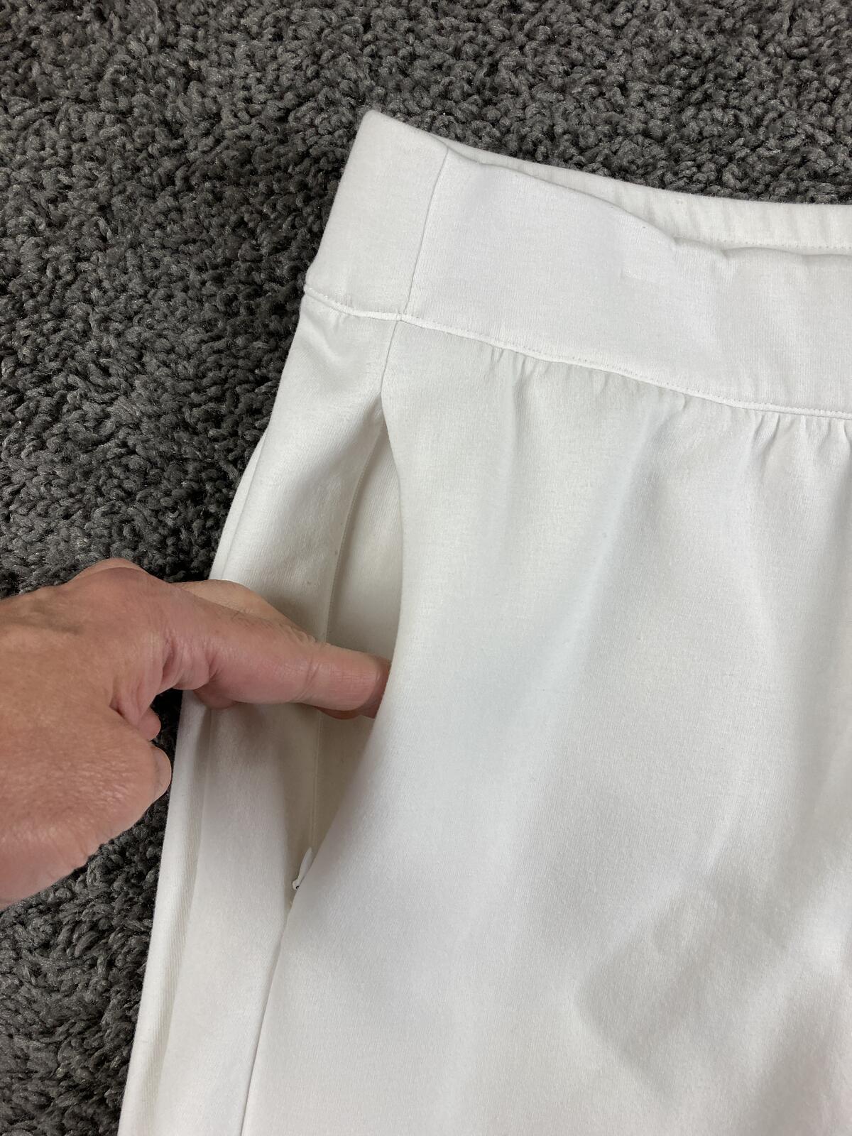 Adidas ZNE Pants Mens White AEROREADY Tapered Joggers Sweatpants Sz XL