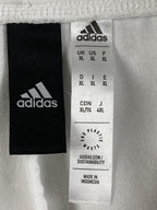 Adidas ZNE Pants Mens White AEROREADY Tapered Joggers Sweatpants Sz XL