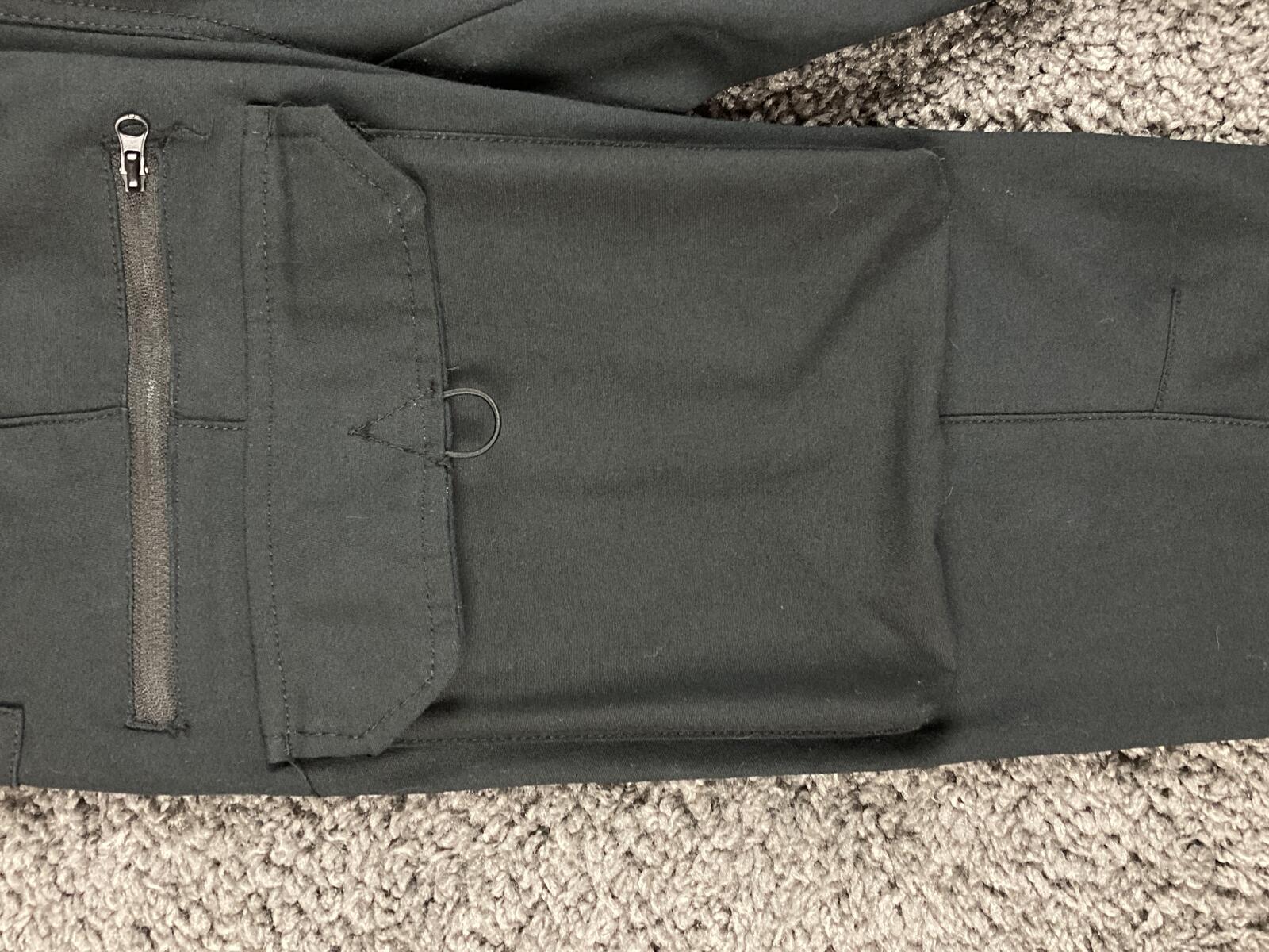 WXYZ Los Angeles Men's Tech Cargo Jogger Pants Black Drawstring Utility  Size L