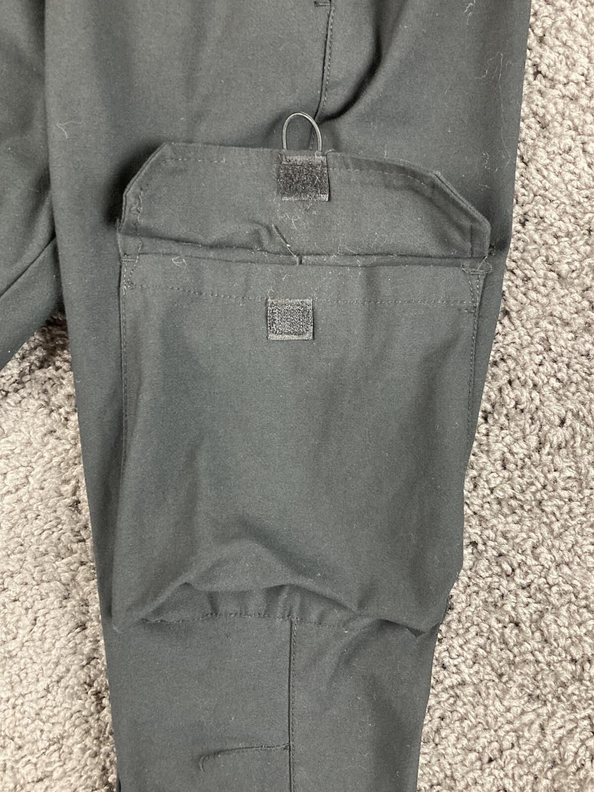 WXYZ Los Angeles Men's Tech Cargo Jogger Pants Black Drawstring Utility  Size L