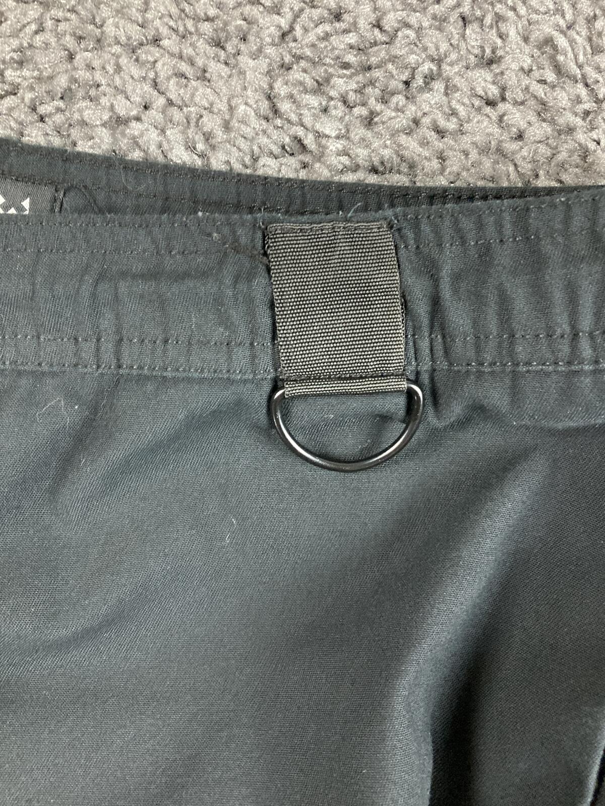 WXYZ Los Angeles Men's Tech Cargo Jogger Pants Black Drawstring Utility  Size L