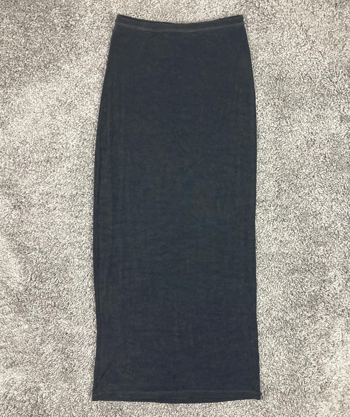 Carole Little Vintage Black Maxi Skirt Womens Small USA
