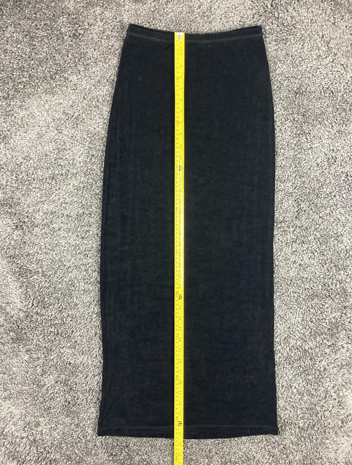 Carole Little Vintage Black Maxi Skirt Womens Small USA