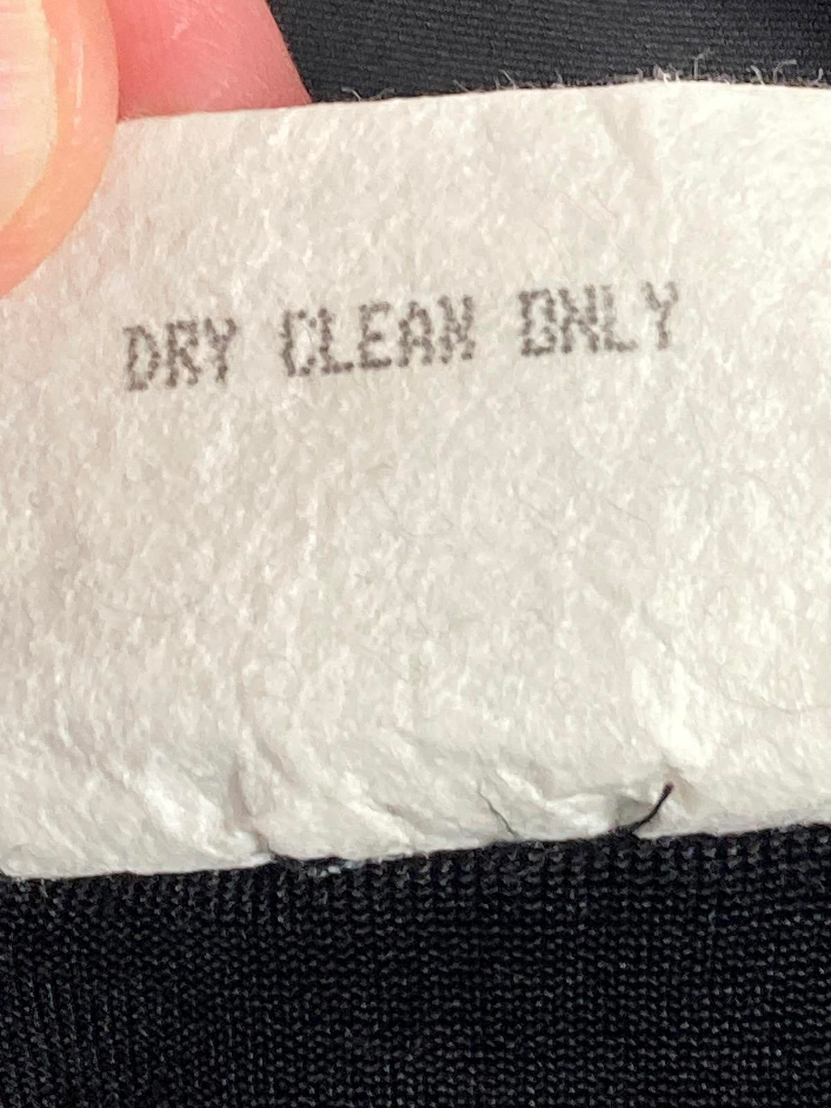 Carole Little Vintage Black Maxi Skirt Womens Small USA