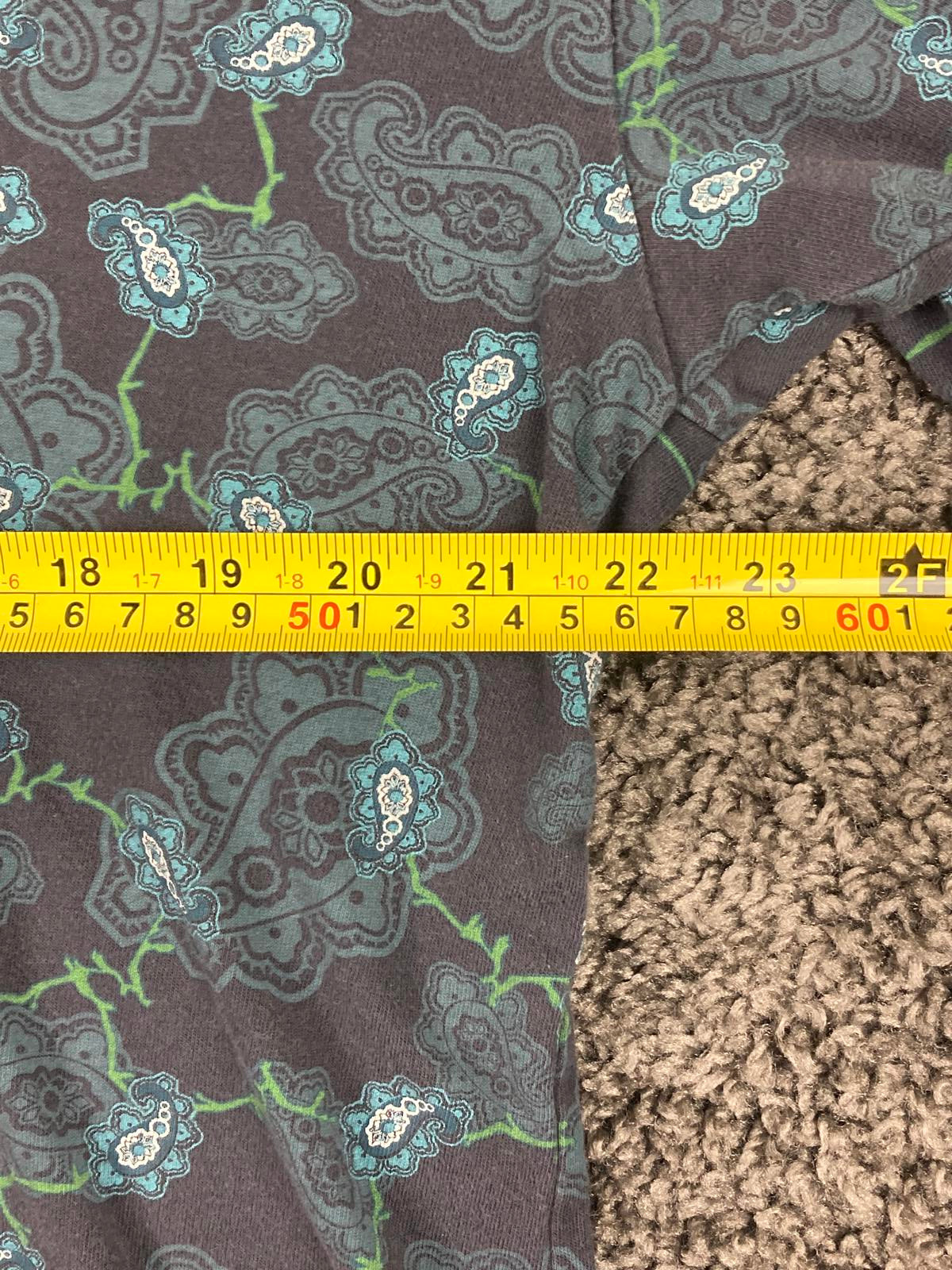 10 Deep 10th Div Garment Supply Paisley Graphic Shirt Mens XL