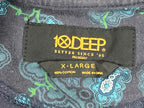 10 Deep 10th Div Garment Supply Paisley Graphic Shirt Mens XL