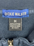 Dickie Walker Vest Sleeveless Sweater Full Zip Size M