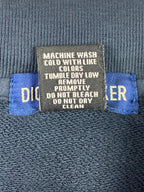 Dickie Walker Vest Sleeveless Sweater Full Zip Size M