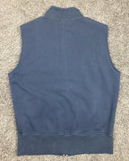 Dickie Walker Vest Sleeveless Sweater Full Zip Size M