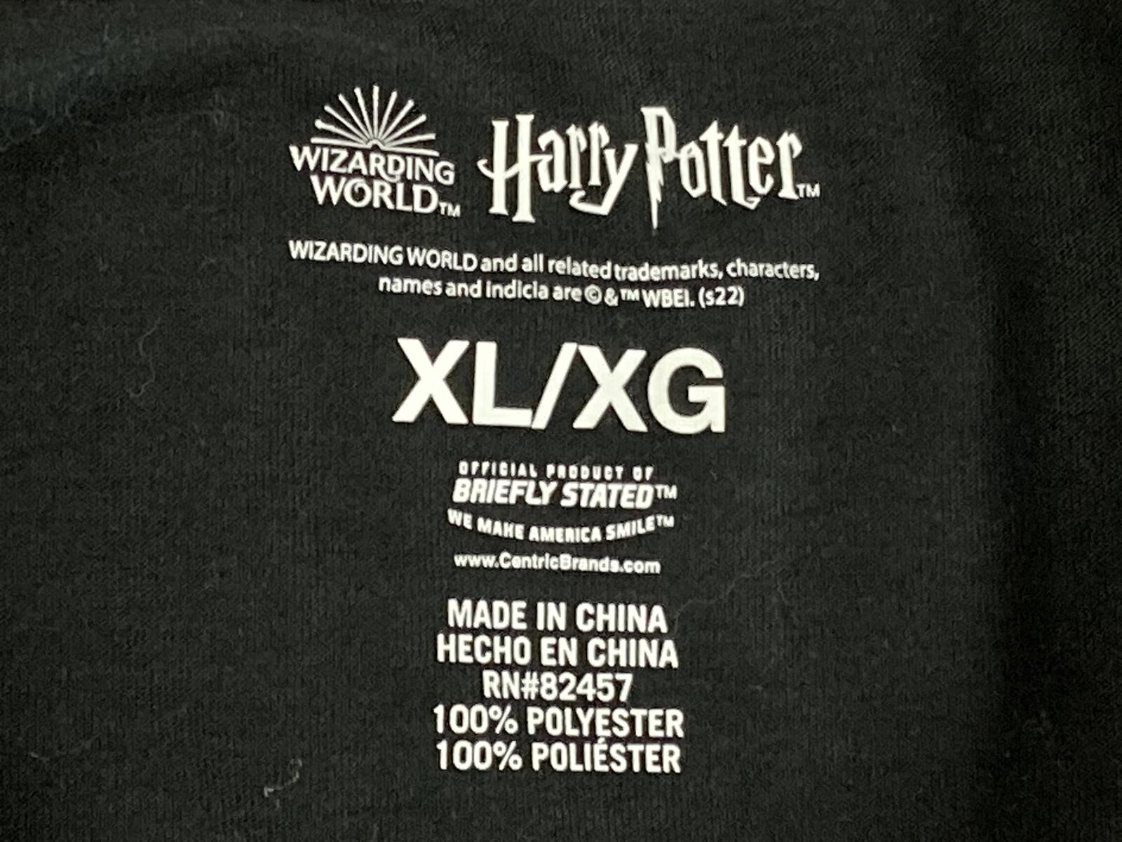 Harry Potter Nightgown Women's Gray Gryffindor Costume Sleep Shirt Sz XL