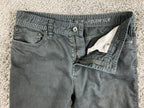 prAna Bridger Slim Fit Pants Men Black Organic Cotton Stretch Hiking Casual