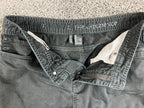 prAna Bridger Slim Fit Pants Men Black Organic Cotton Stretch Hiking Casual