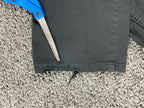 prAna Bridger Slim Fit Pants Men Black Organic Cotton Stretch Hiking Casual