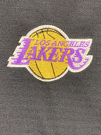 Antigua Los Angeles Lakers Polo Shirt Mens L Black Embroidered Logo