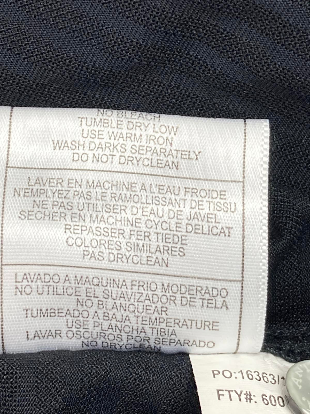 Antigua Los Angeles Lakers Polo Shirt Mens L Black Embroidered Logo