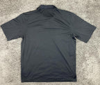 Antigua Los Angeles Lakers Polo Shirt Mens L Black Embroidered Logo