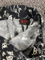 Folter Skeleton Cat Skirt Glow In The Dark Halloween Gothic Rockabilly Sz 4X