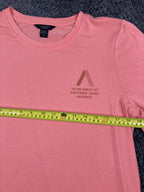 Athleta Allyson Felix Legend Tee  Canyon Coral Patience Graphic T-Shirt Sz M