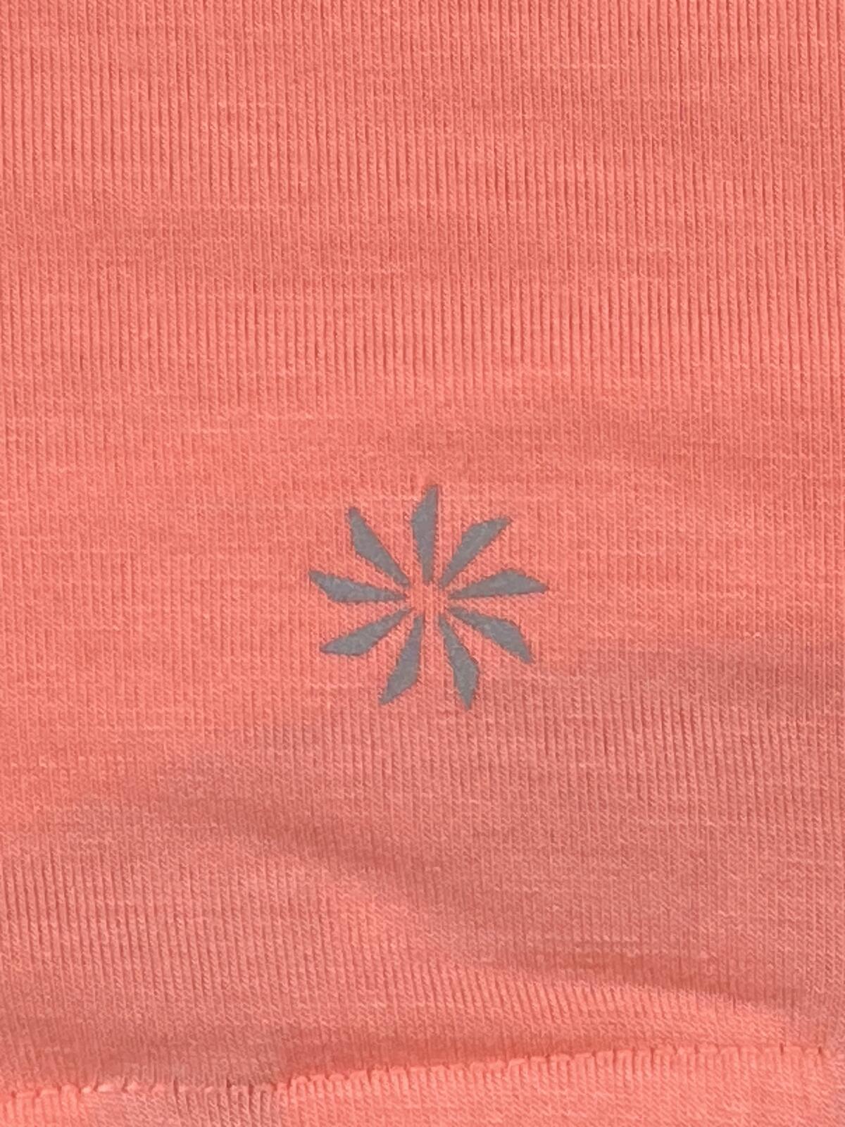 Athleta Allyson Felix Legend Tee  Canyon Coral Patience Graphic T-Shirt Sz M