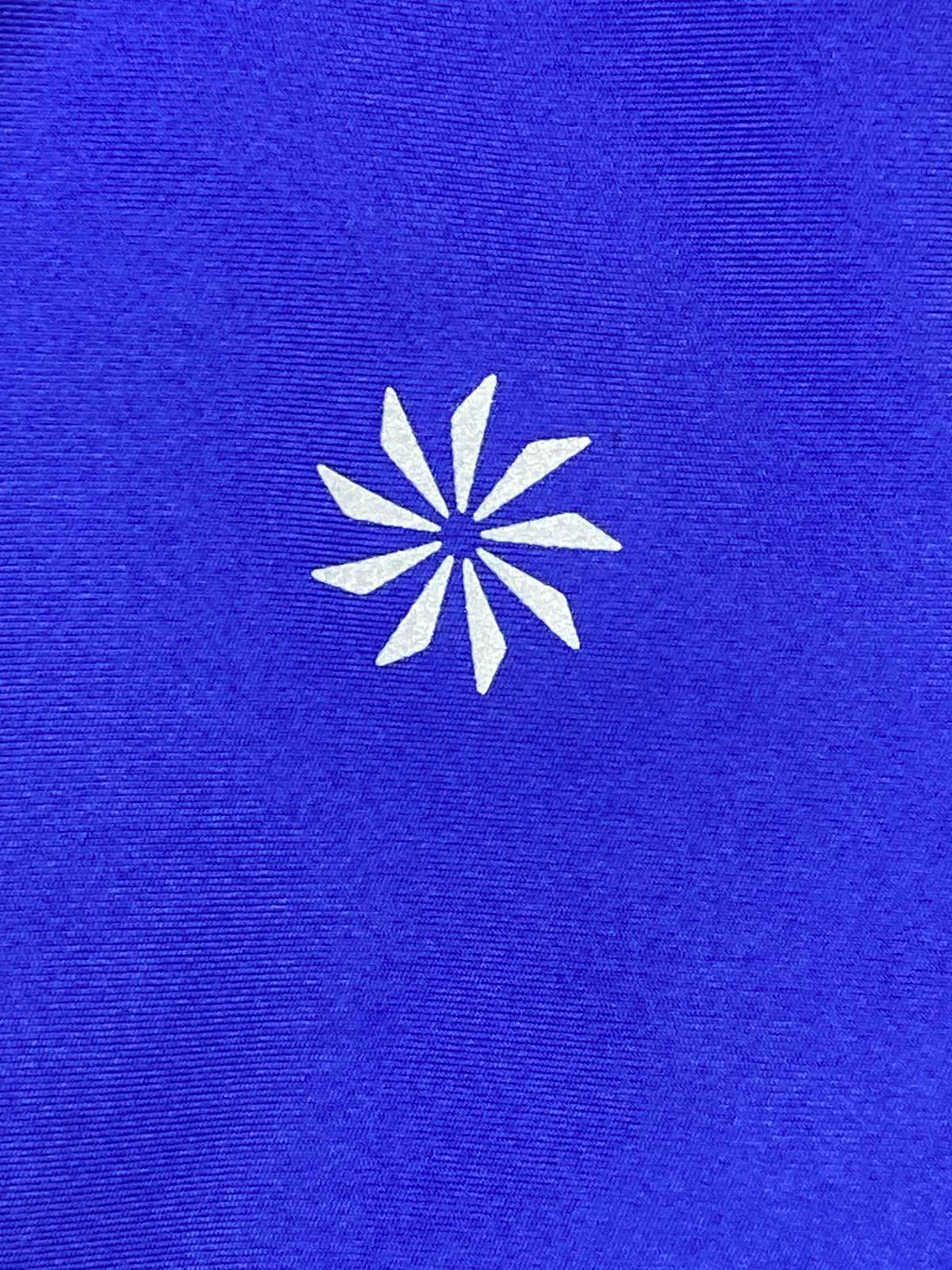 Athleta Ace Mesh Skort Size L Blue Tennis Golf Running Built In Shorts