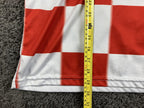 Croatia Soccer Jersey Kramarić #9 Men's Red White Checkered Home Football Kit XL
