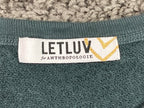 Letluv Anthropologie Red Hot Chili Peppers Sweatshirt Small Grey