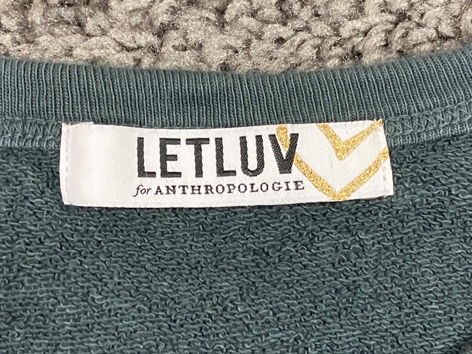 Letluv Anthropologie Red Hot Chili Peppers Sweatshirt Small Grey