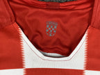Croatia Soccer Jersey Kramarić #9 Men's Red White Checkered Home Football Kit XL