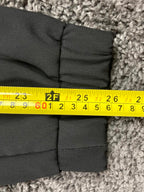 Luuna Astra Jogger Scrub Pants Womens Petite Size S Black Cargo Pockets NWT
