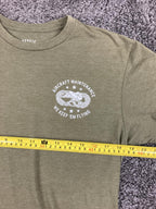 Bunker 27 Men's USAF Aircraft Maintenance T-Shirt Flight Line Warrior Green Sz M