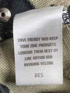 Zoic Mens Mountain Bike Shorts Tan Stretch Waist Zip Pockets Size L