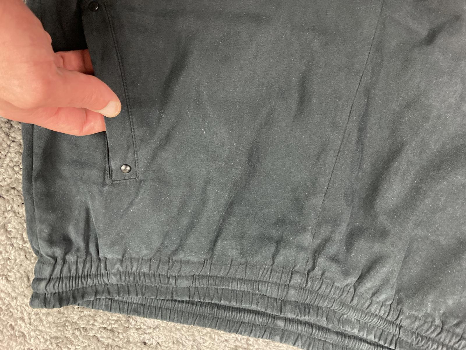 Jamie Sadock Lined Golf Pants Womens Size M Black Ankle Zip Vents