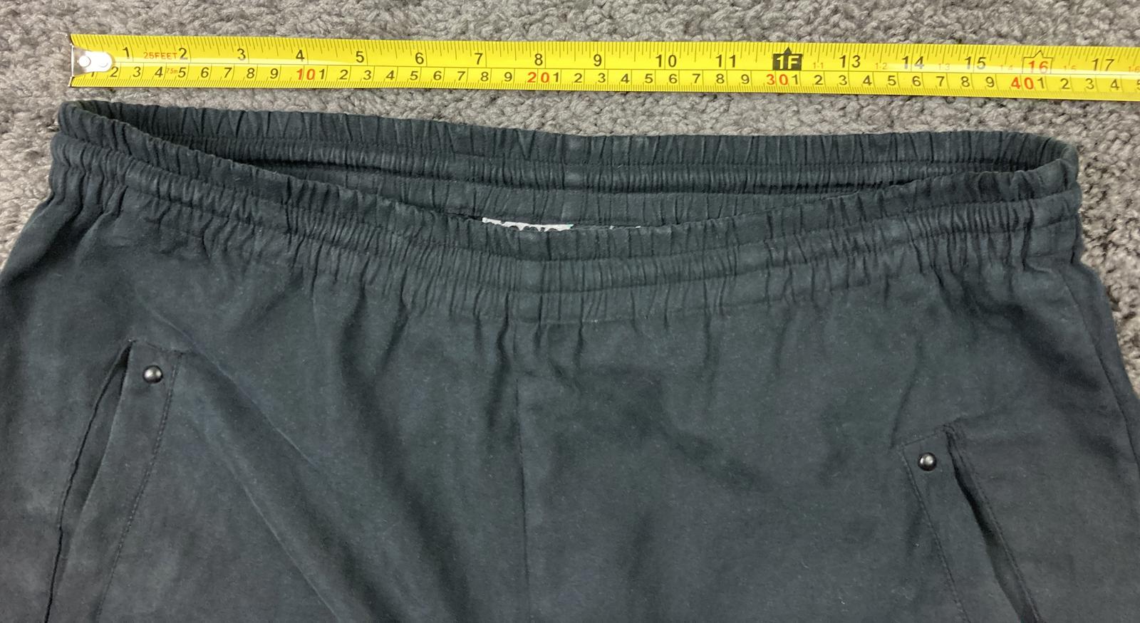 Jamie Sadock Lined Golf Pants Womens Size M Black Ankle Zip Vents