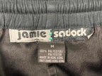 Jamie Sadock Lined Golf Pants Womens Size M Black Ankle Zip Vents