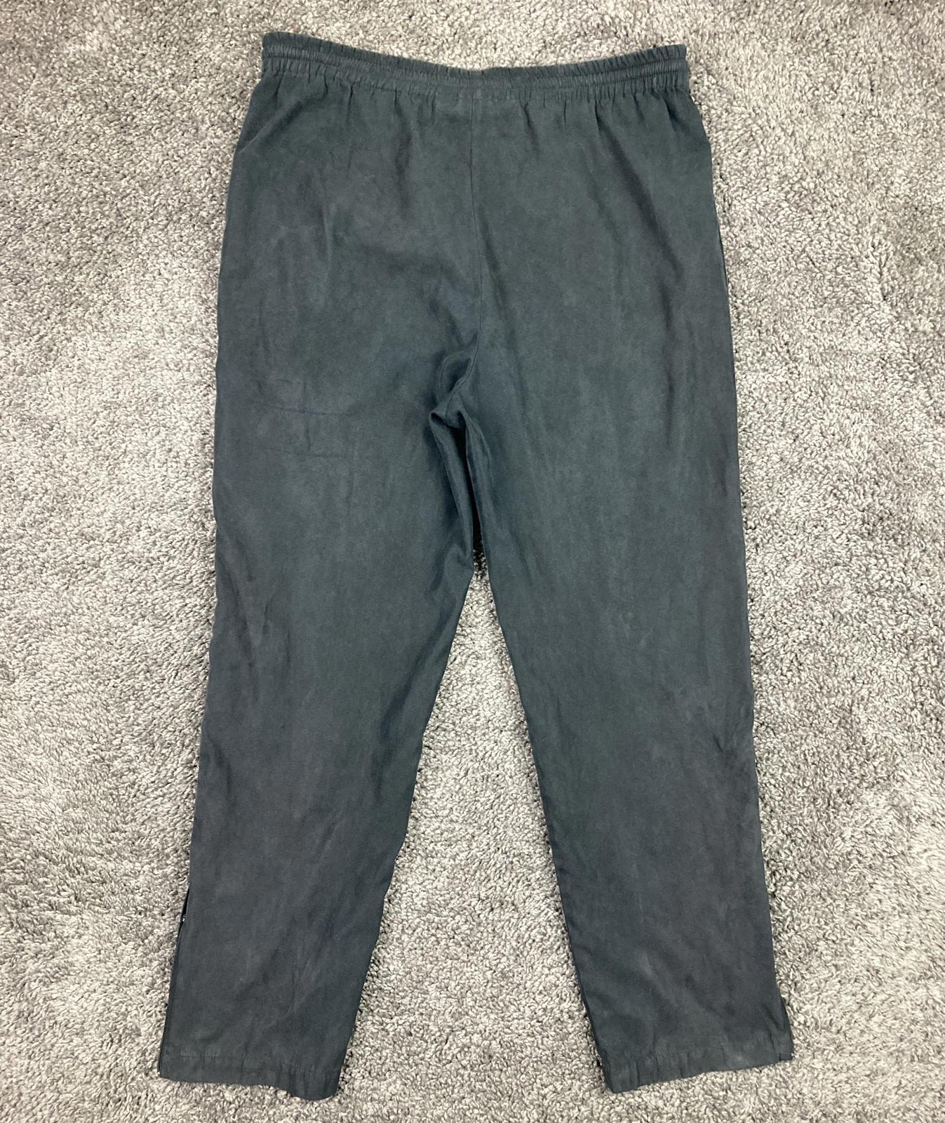 Jamie Sadock Lined Golf Pants Womens Size M Black Ankle Zip Vents