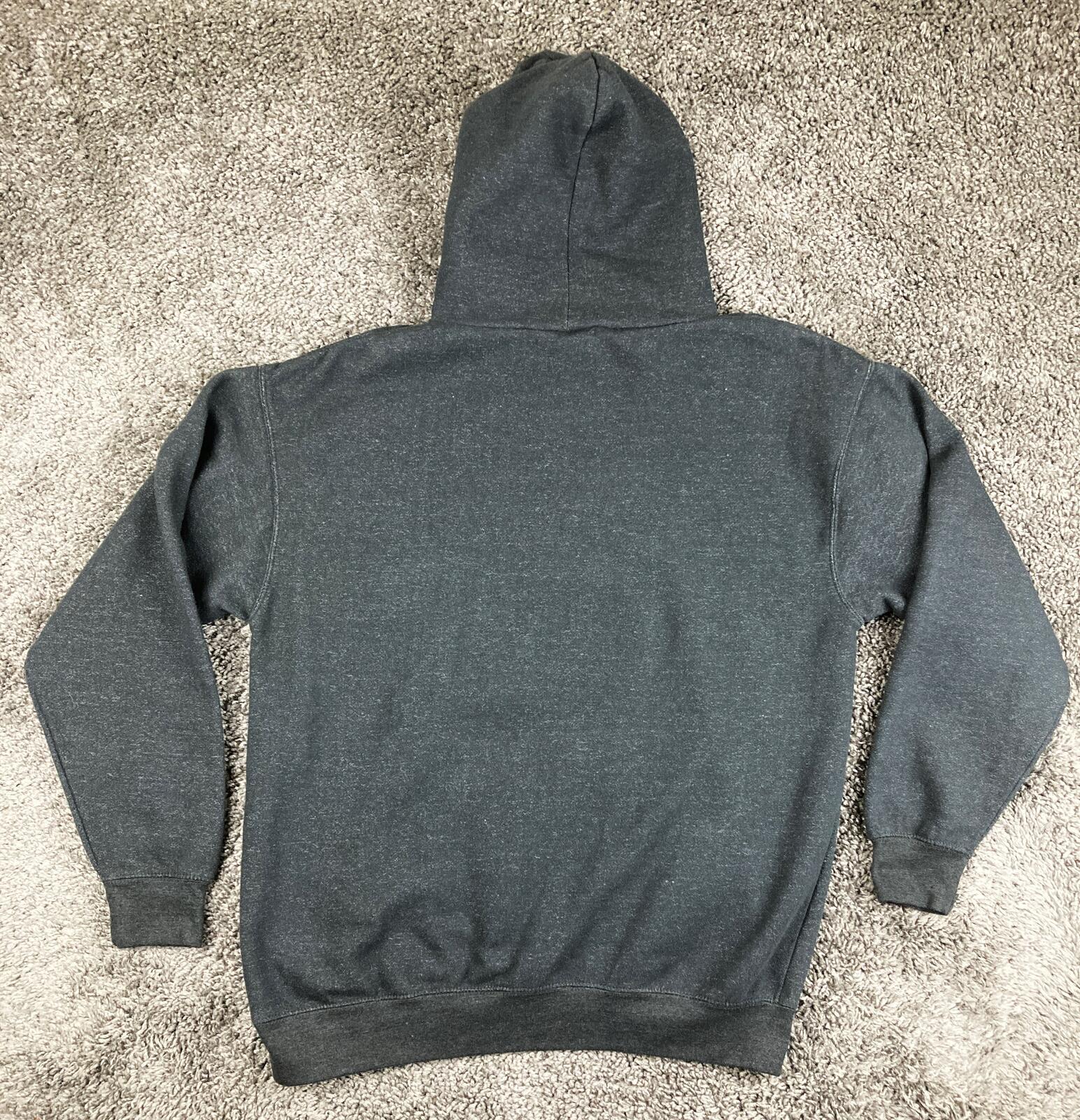 Vintage University of Hawaii Hoodie Mens Gray Rainbow Warriors 2000s NCAA Sz L