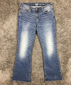 Denizen from Levi's Modern Bootcut Jeans 31x30 Blue Stretch Denim