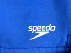 Speedo Men's Blue Volley Lined Swim Trunks 5.5" Inseam Board Shorts Pockets L