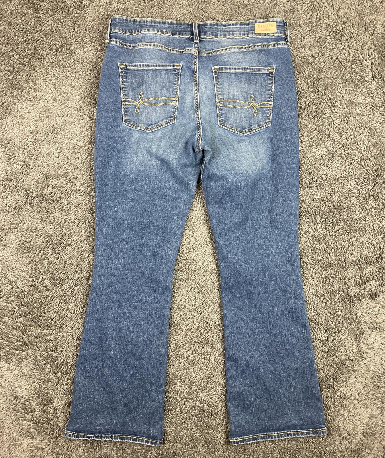 Denizen from Levi's Modern Bootcut Jeans 31x30 Blue Stretch Denim