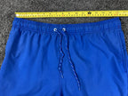 Speedo Men's Blue Volley Lined Swim Trunks 5.5" Inseam Board Shorts Pockets L