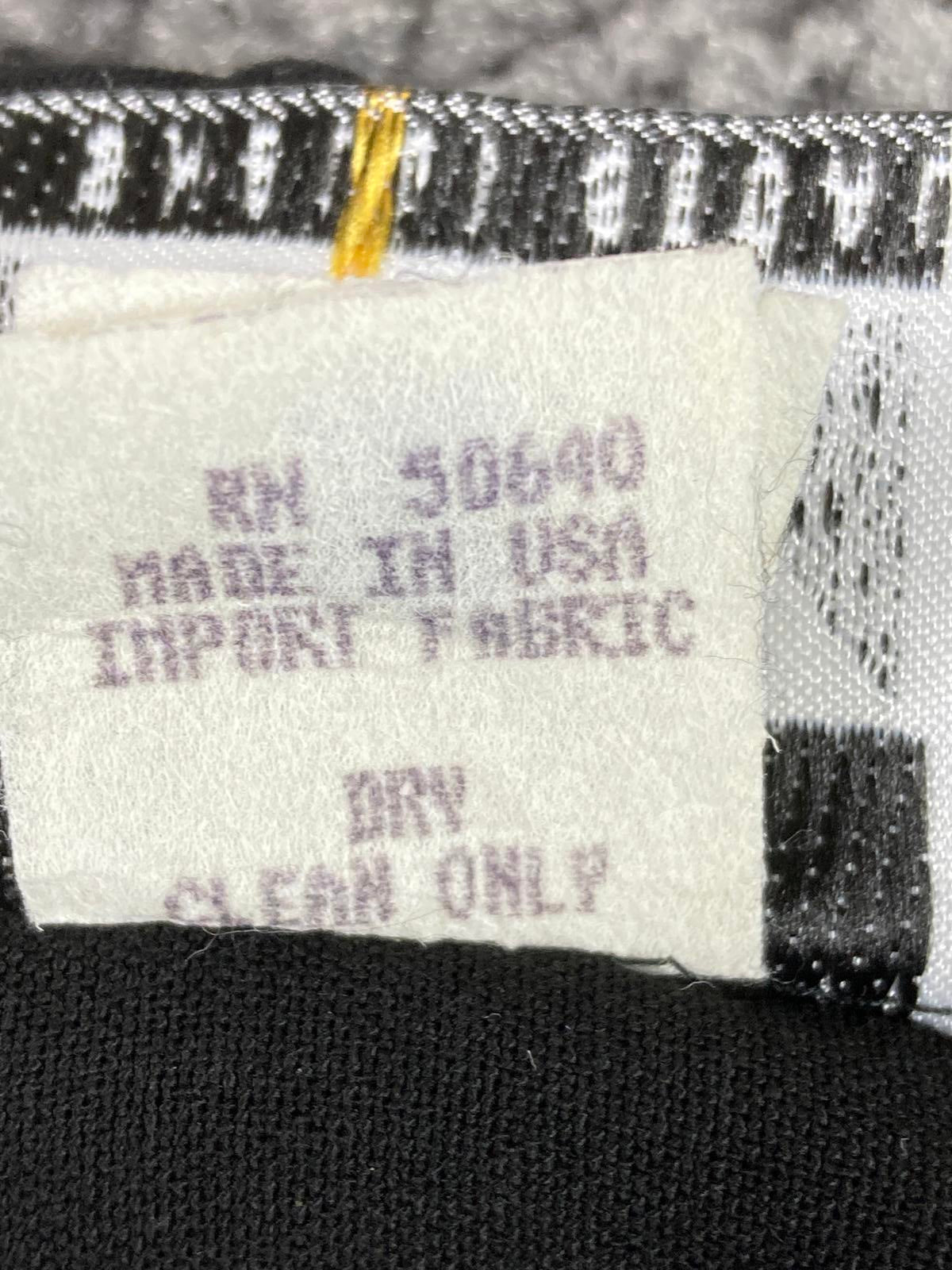 JM by Shelli Segal Fringed Open Front Cardigan Hoodie Black Medium