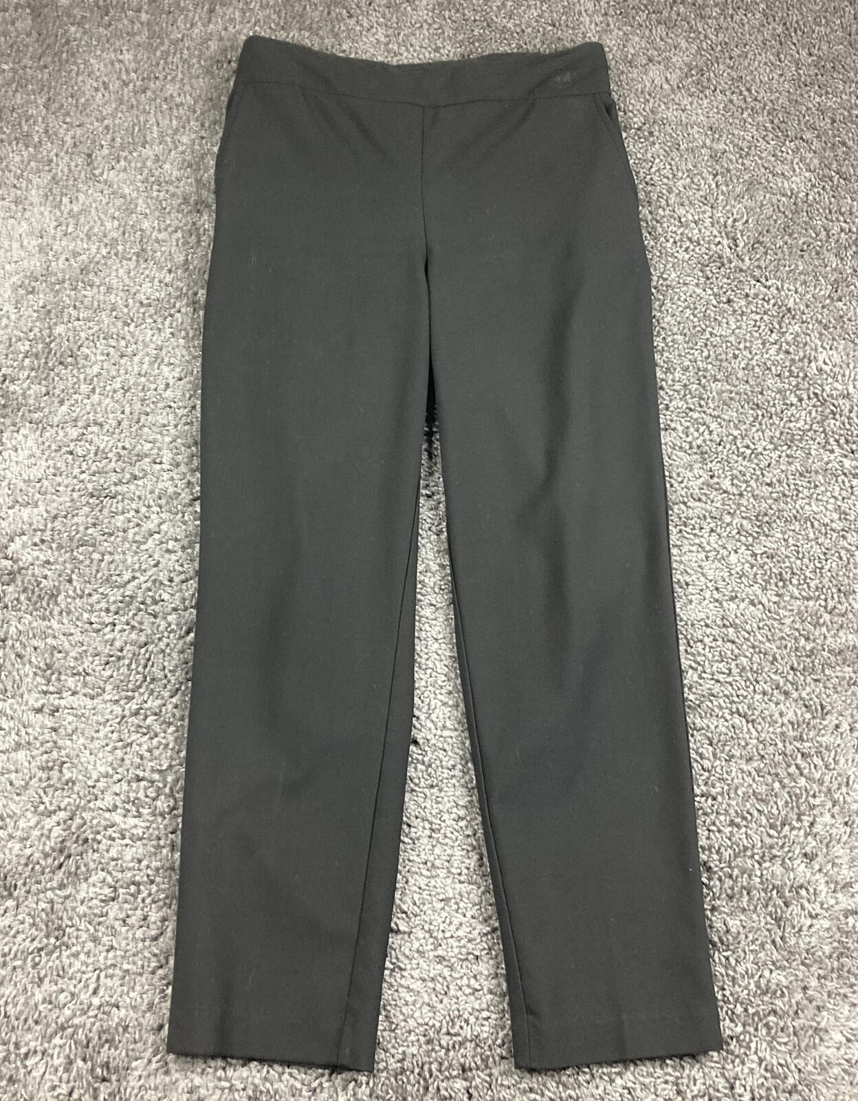 Rachel Zoe Black Pull On Trousers Pants Women’s Slim Leg Stretch Size 4