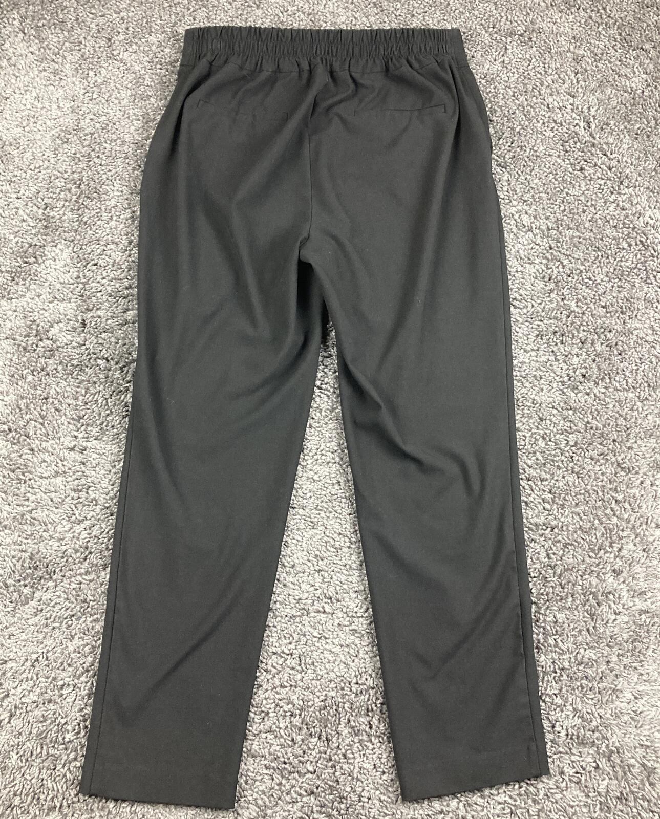 Rachel Zoe Black Pull On Trousers Pants Women’s Slim Leg Stretch Size 4
